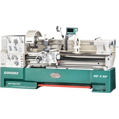 Grizzly G0600Z - 20" x 60" 3-Phase Big Bore Metal Lathe