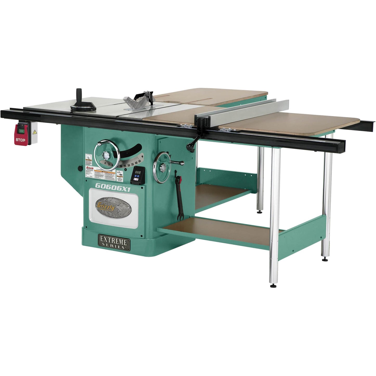 Grizzly G0606X1 - 12" 7-1/2 HP 3-Phase Extreme Table Saw