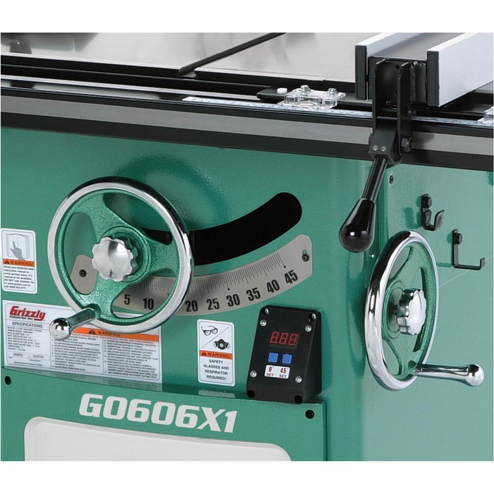 Grizzly G0606X1 - 12" 7-1/2 HP 3-Phase Extreme Table Saw