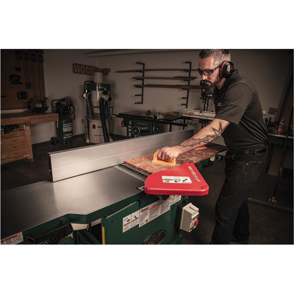 Grizzly G0634X - 12" 5 HP Planer/Jointer with V-Helical Cutterhead