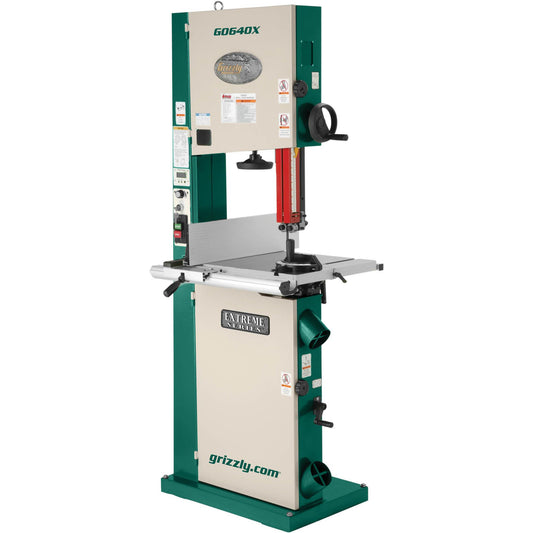 Grizzly G0640X - 17" 2 HP Metal/Wood Bandsaw w/Inverter Motor