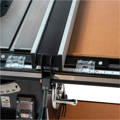 Grizzly G0652 - 10" 5 HP 3-Phase Heavy-Duty Cabinet Table Saw