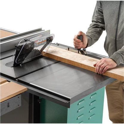 Grizzly G0652 - 10" 5 HP 3-Phase Heavy-Duty Cabinet Table Saw
