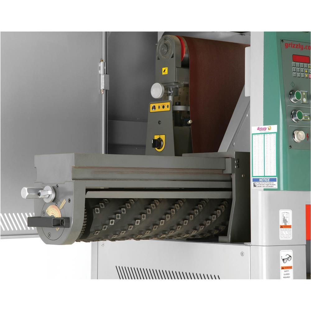 Grizzly G0677 - 24" 15 HP 3-Phase Planer/Wide-Belt Sander