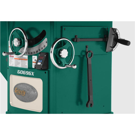 Grizzly G0696X - 12" 5 HP 220V Extreme Series Table Saw