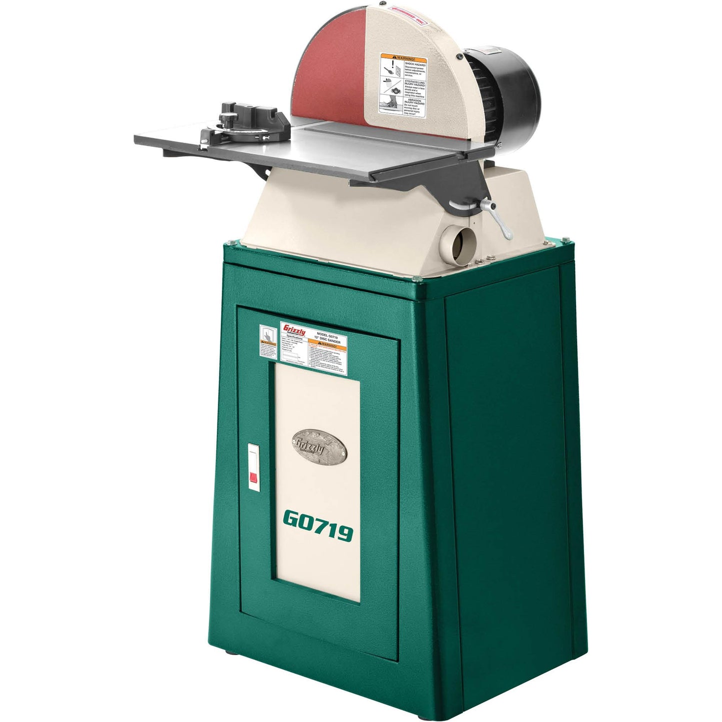 Grizzly G0719 - 15" Disc Sander with Electronic Brake
