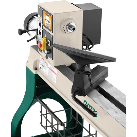 Grizzly G0733 - 18" x 47" Heavy-Duty Wood Lathe