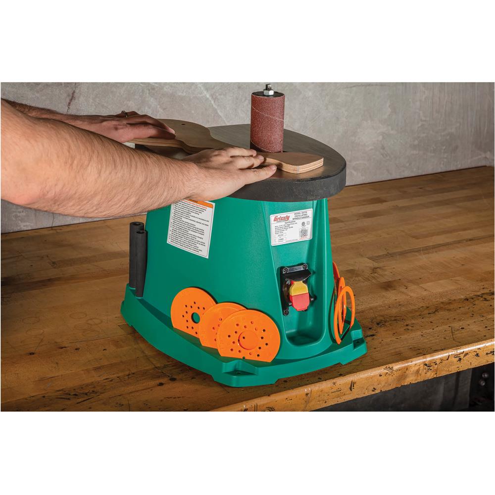 Grizzly G0739 - 1/2 HP Benchtop Oscillating Spindle Sander
