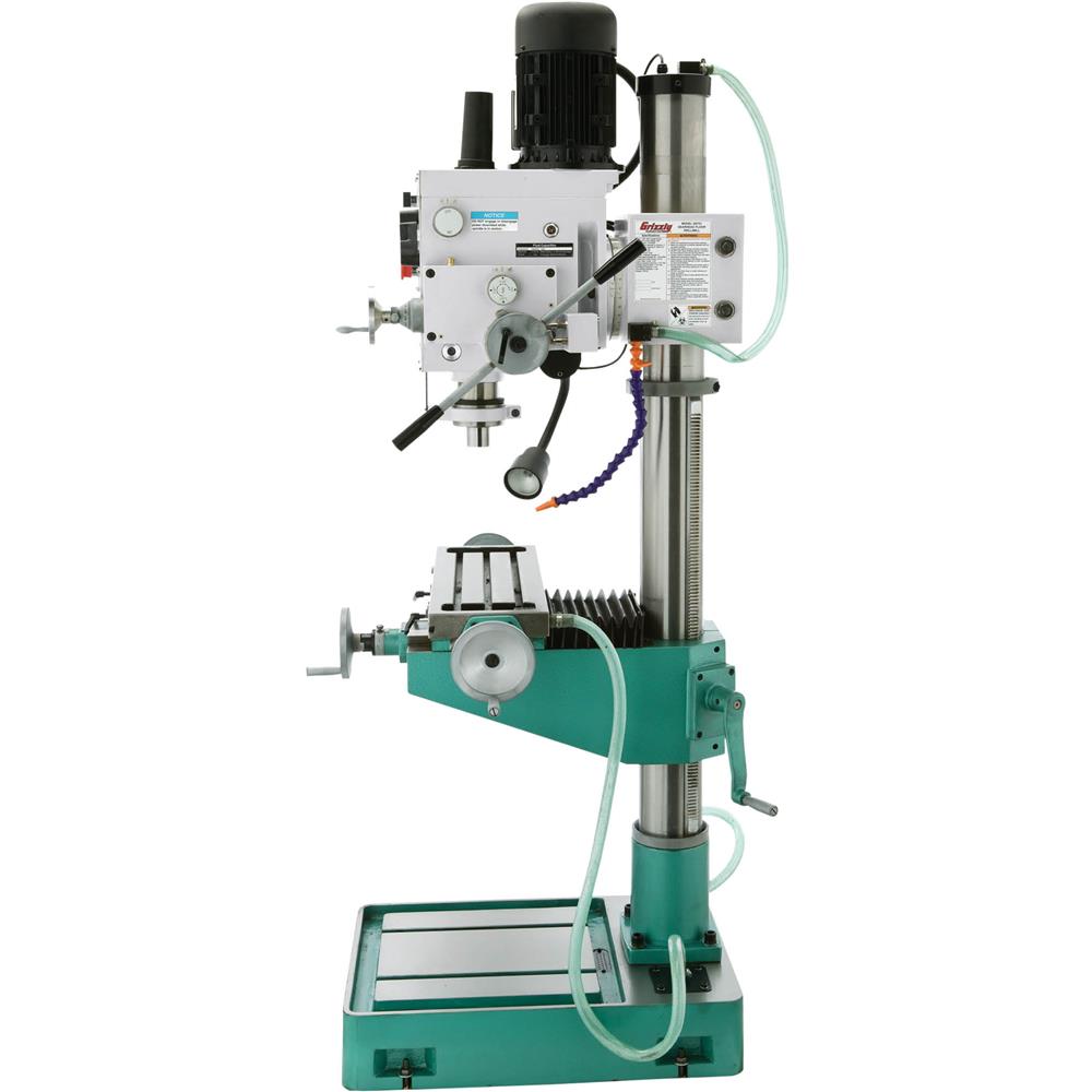 Grizzly G0751 - 22" Heavy-Duty Gearhead Drill Press w/ Cross-Slide Table