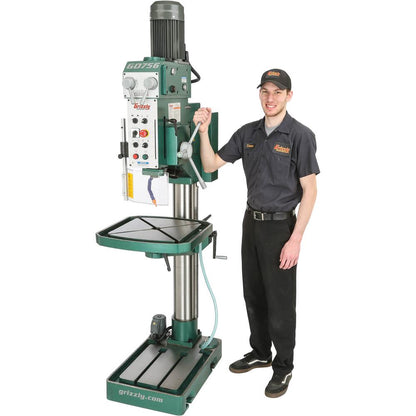 Grizzly G0756 - 27-1/2" Heavy-Duty Gearhead Drill Press