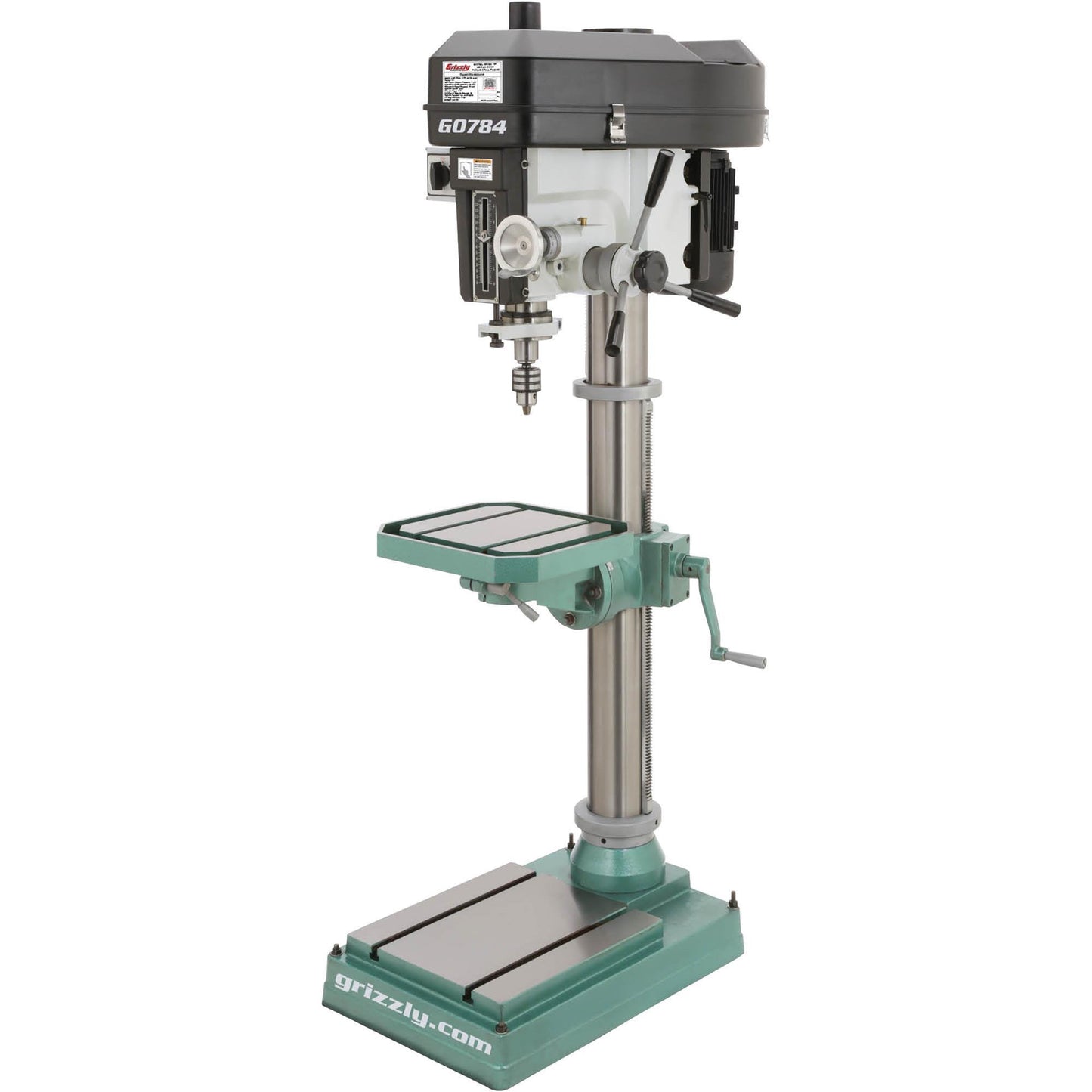 Grizzly G0784 - 15" Heavy-Duty Floor Drill Press