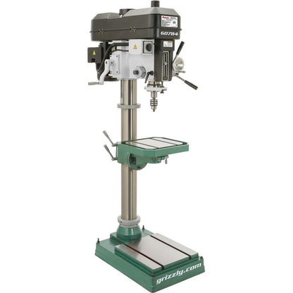 Grizzly G0784 - 15" Heavy-Duty Floor Drill Press