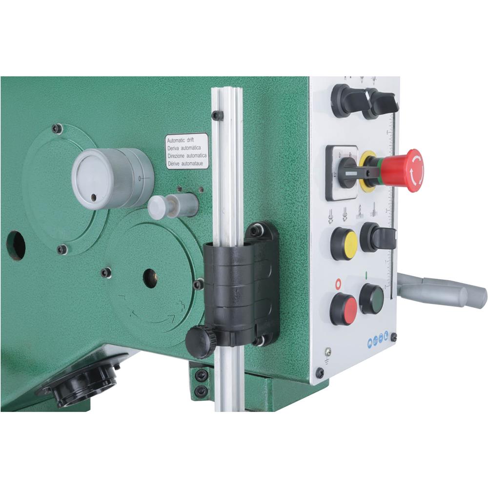27-1/2" Heavy-Duty Gearhead Drill Press, Tapping & L-Table