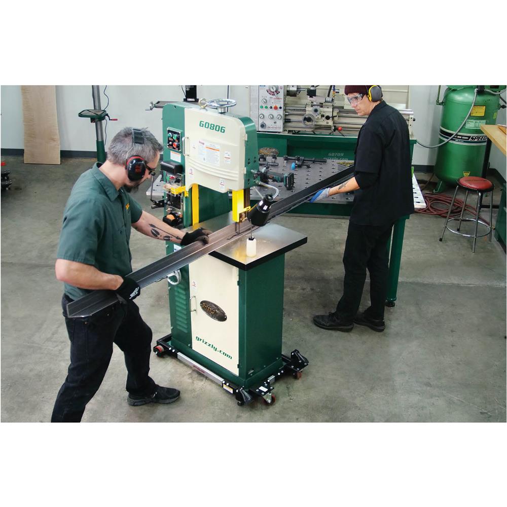 Grizzly G0806 - 14" 1-1/2 HP Variable-Speed Vertical Metal-Cutting Bandsaw