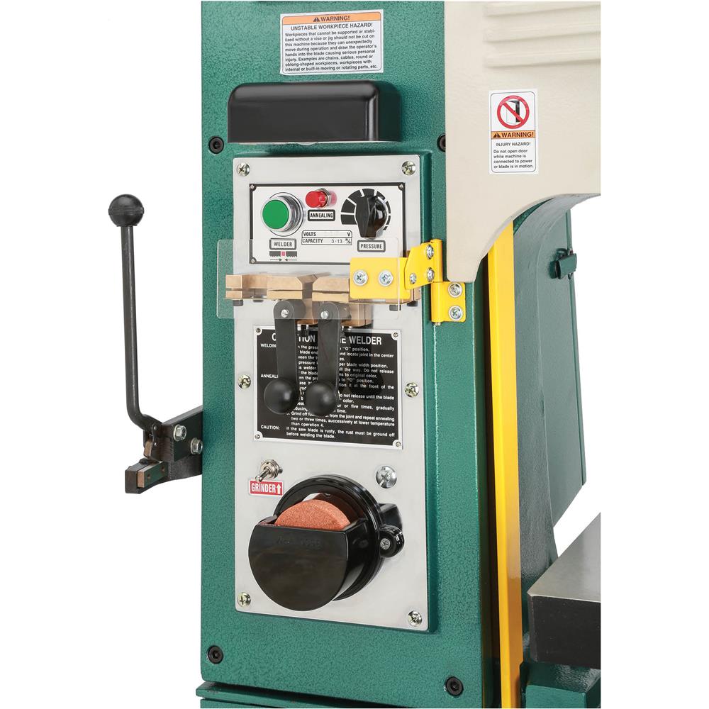 Grizzly G0806 - 14" 1-1/2 HP Variable-Speed Vertical Metal-Cutting Bandsaw