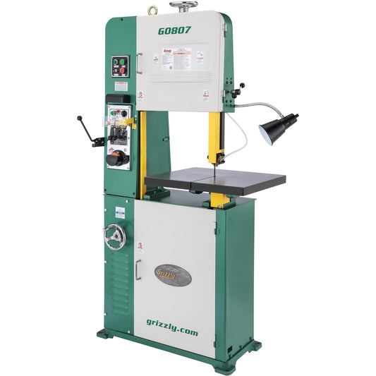 Grizzly G0807 - 18" 2 HP Variable-Speed Vertical Metal-Cutting Bandsaw