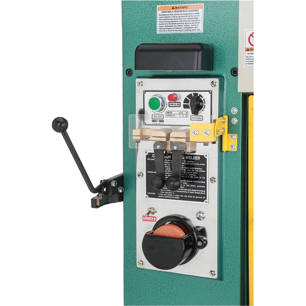 Grizzly G0807 - 18" 2 HP Variable-Speed Vertical Metal-Cutting Bandsaw