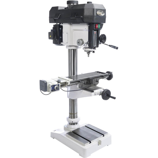 16" Drill Press w/ Cross-Slide Table & Power Feed