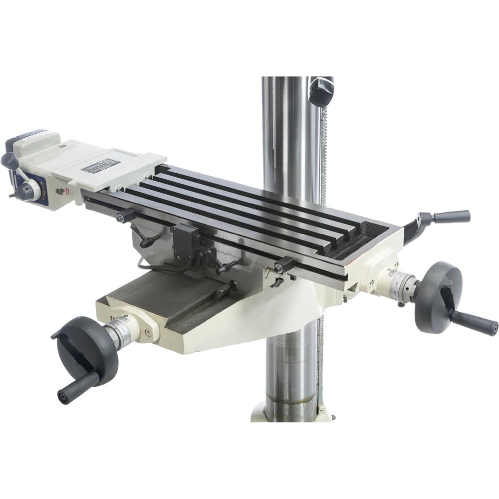 16" Drill Press w/ Cross-Slide Table & Power Feed