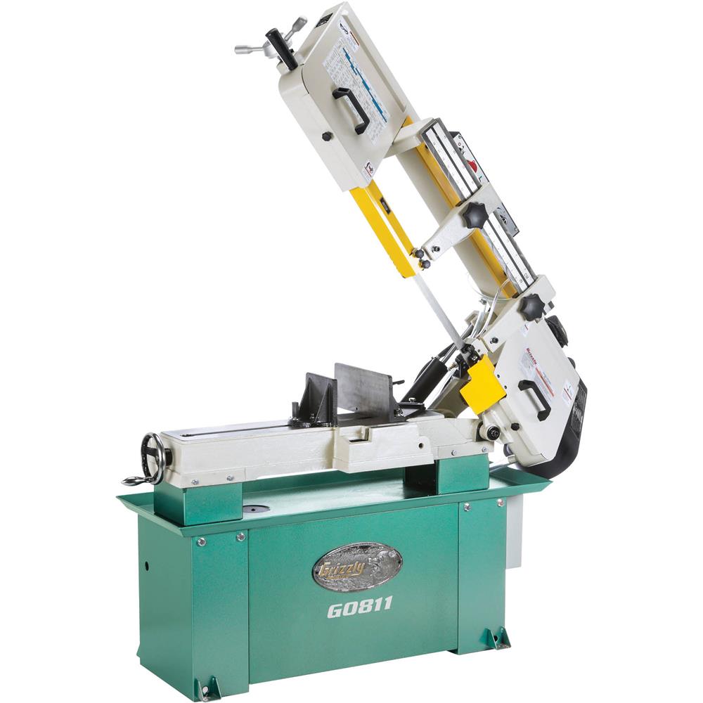 Grizzly G0811 - 9" x 16" 1-1/2 HP Horizontal Metal-Cutting Bandsaw