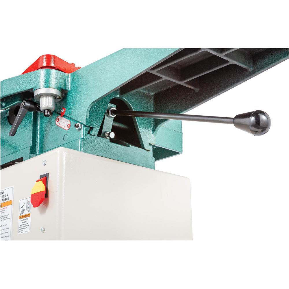 Grizzly G0814X - 6" Jointer with V-Helical Cutterhead