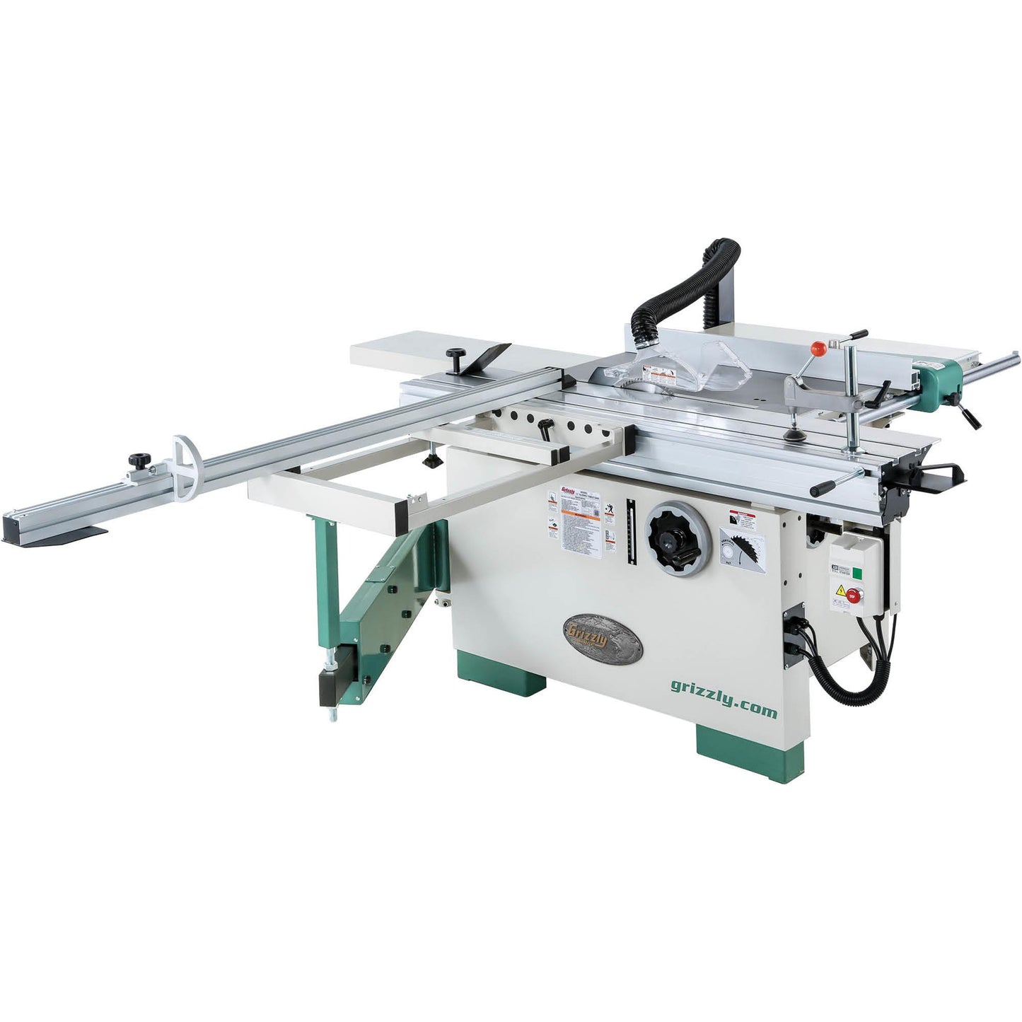 Grizzly G0820 - 12" 7-1/2 HP 3-Phase Compact Sliding Table Saw