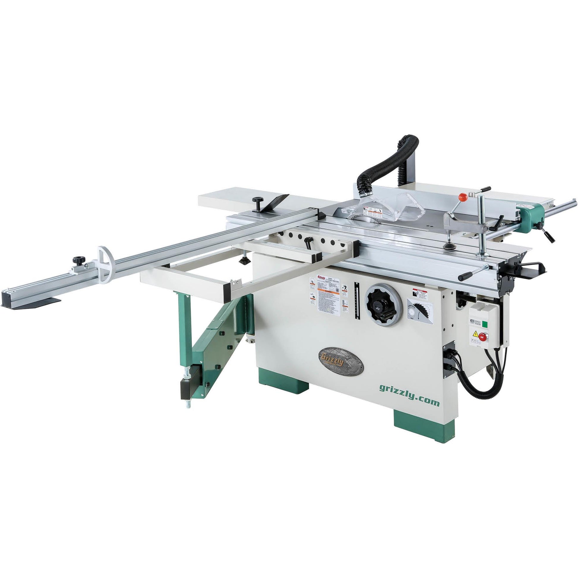 Grizzly G0820 - 12" 7-1/2 HP 3-Phase Compact Sliding Table Saw