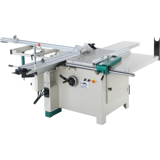 12" 7-1/2 HP 3-Phase Compact Sliding Table Saw