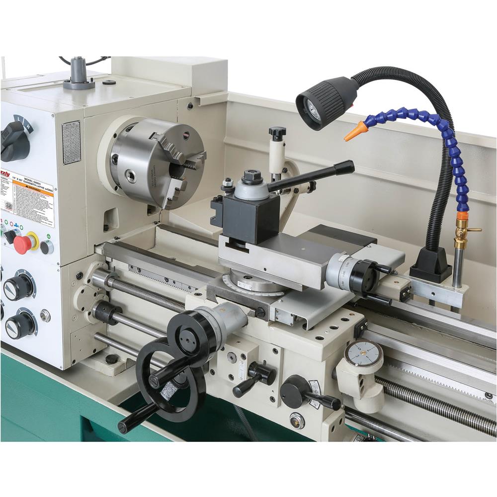 Grizzly G0824 - 14" x 40" 2-1/2 HP Gunsmithing Metal Lathe w/ DRO