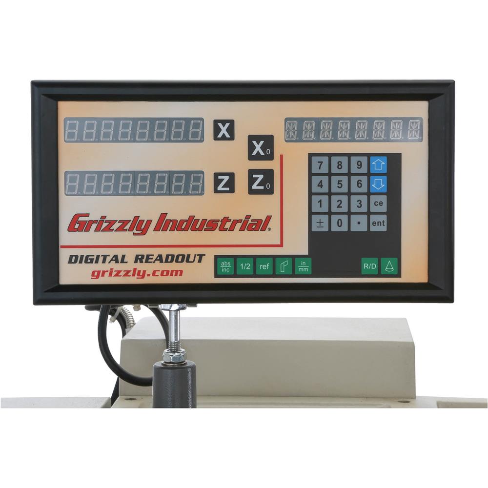 Grizzly G0824 - 14" x 40" 2-1/2 HP Gunsmithing Metal Lathe w/ DRO