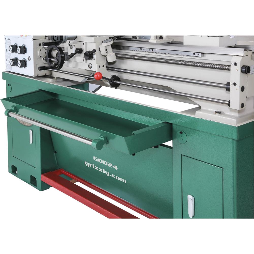 Grizzly G0824 - 14" x 40" 2-1/2 HP Gunsmithing Metal Lathe w/ DRO