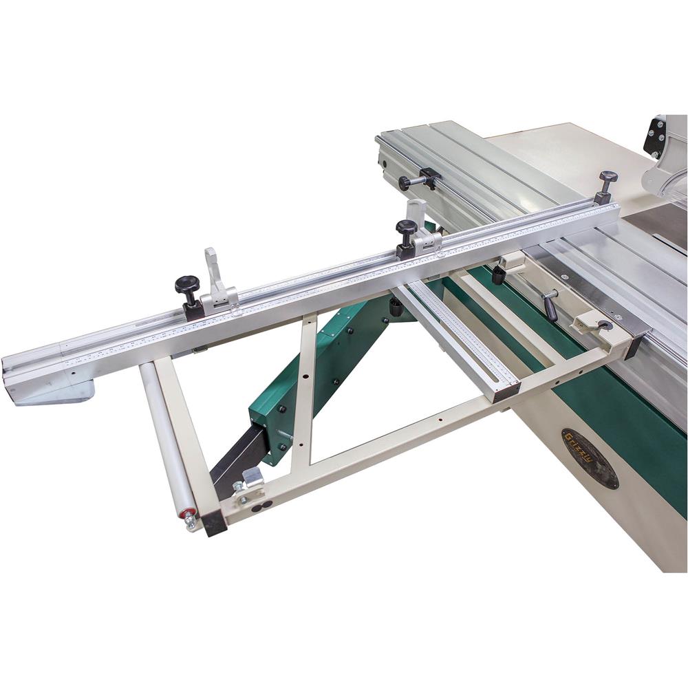 Grizzly G0853 - 14" 10 HP 3-Phase Sliding Table Saw with DRO and CNC Fence