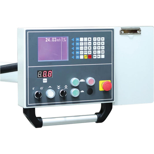 Grizzly G0853 - 14" 10 HP 3-Phase Sliding Table Saw with DRO and CNC Fence