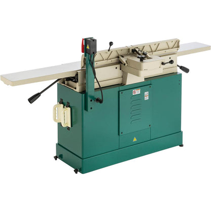 Grizzly G0858 - 8" x 76" Parallelogram Jointer w/ Helical Cutterhead & Mobile Base