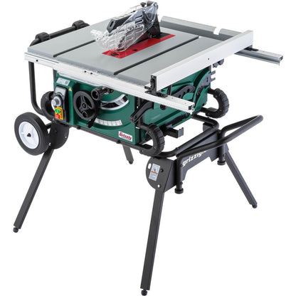 Grizzly G0870 - 10" 2 HP Portable Table Saw w/ Roller Stand