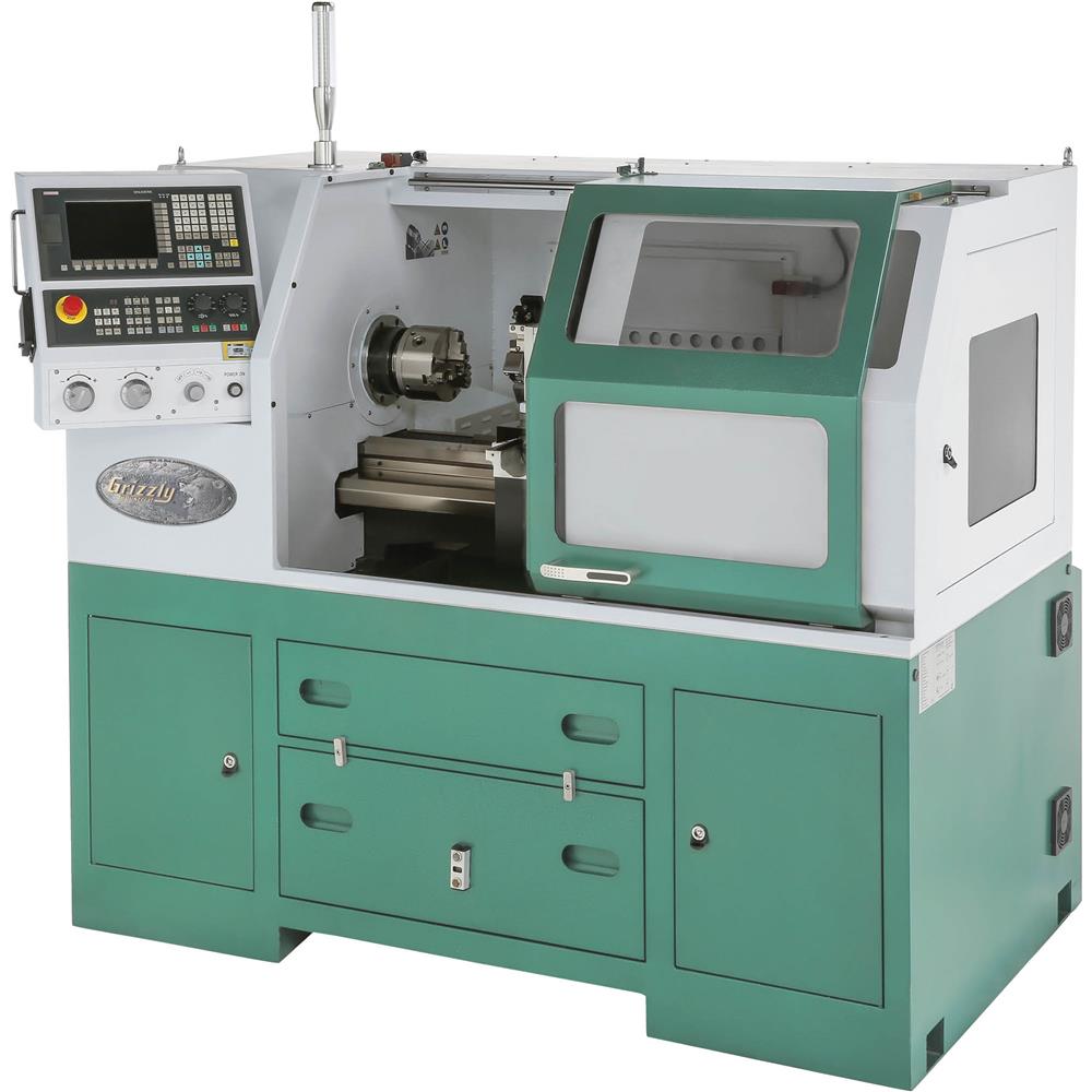 Grizzly G0884 - 13" CNC Lathe with Auto Tool Changer