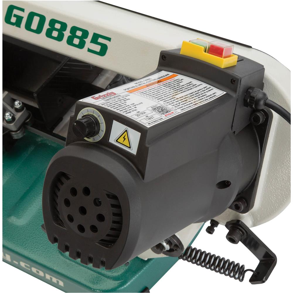 Grizzly G0885 - 5" Portable Horizontal Metal Cutting Bandsaw