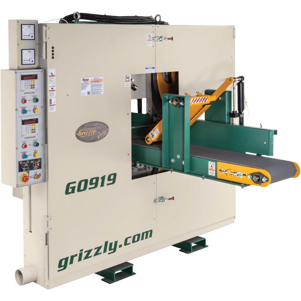 Grizzly G0919 - Twin-Head/Dual-Blade Resaw Bandsaw