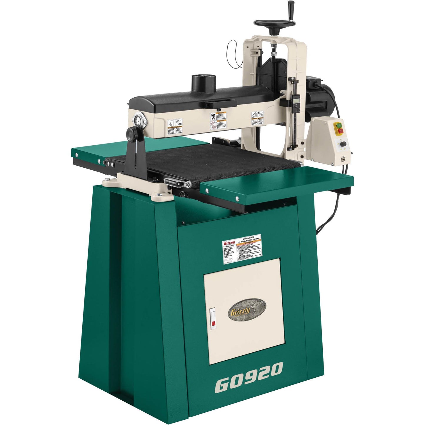 Grizzly G0920 - 22" Variable-Speed Open-Ended Drum Sander