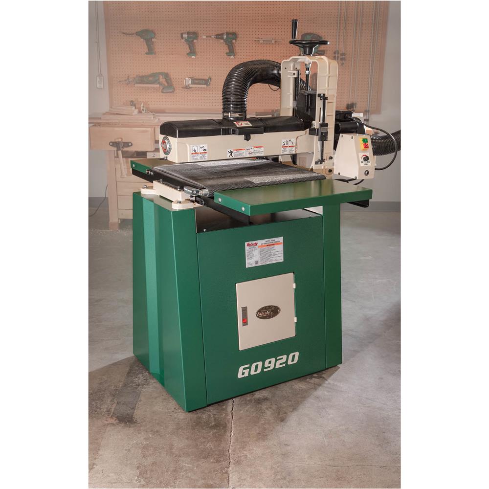 Grizzly G0920 - 22" Variable-Speed Open-Ended Drum Sander