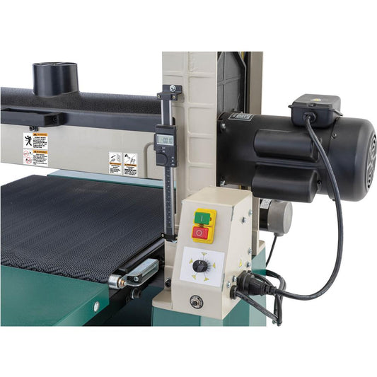 Grizzly G0920 - 22" Variable-Speed Open-Ended Drum Sander