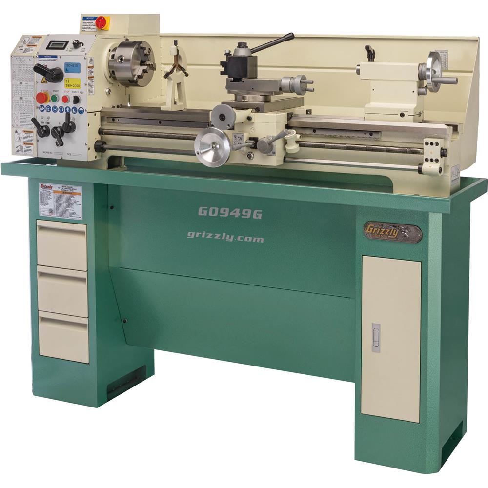Grizzly G0949G - 12" x 35" Variable-Speed Gunsmith Metal Lathe