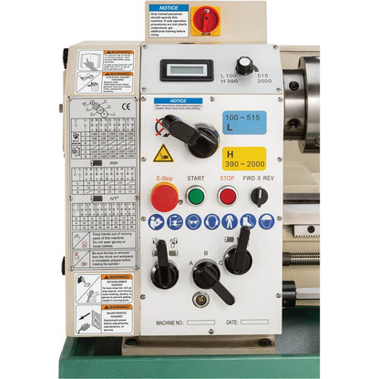 Grizzly G0949G - 12" x 35" Variable-Speed Gunsmith Metal Lathe