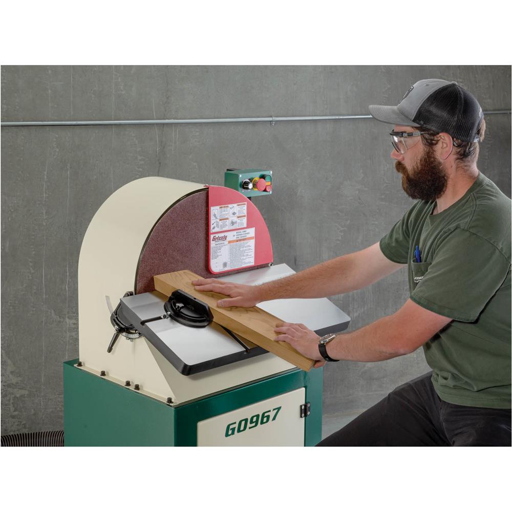Grizzly G0967 - 20" Variable-Speed Disc Sander