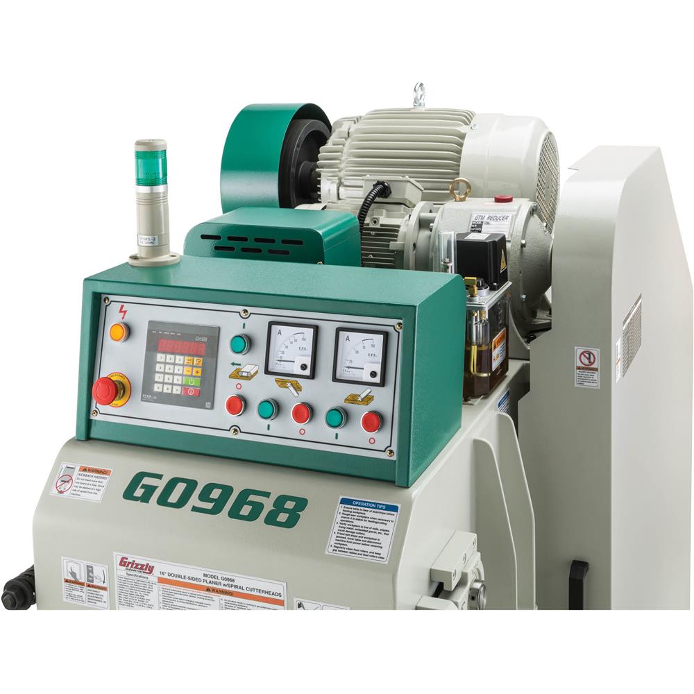 Grizzly G0968 - 16" Extreme Series Double-Sided Planer