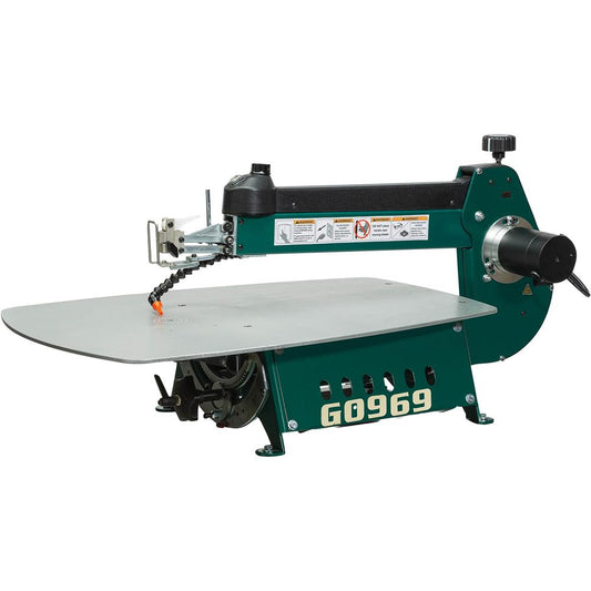 21" Variable-Speed Scroll Saw with Foot Pedal