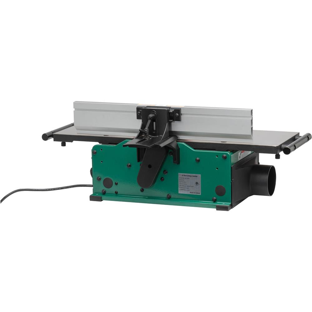 Grizzly G0986 - 10" Benchtop Jointer with Spiral-Type Cutterhead