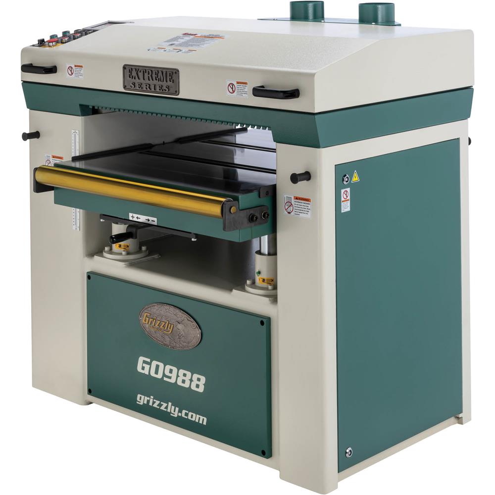 Grizzly G0988 - 32" Extreme Series Planer with V-Helical Cutterhead