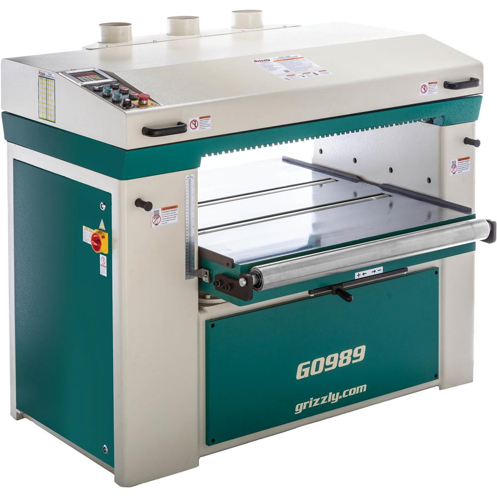 Grizzly G0989 - 40" Extreme Series Planer with V-Helical Cutterhead