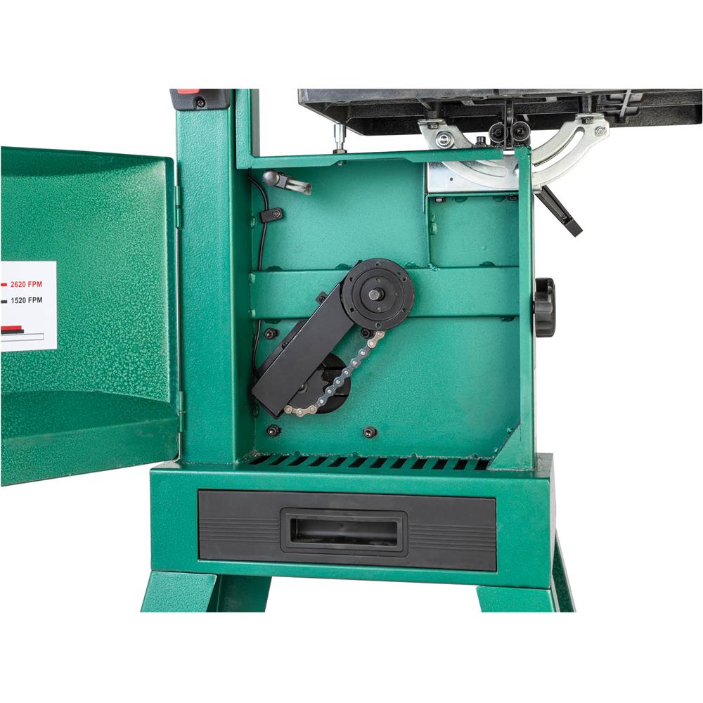 Grizzly G0994 - 10" Variable-Speed Vertical Metal-Cutting Bandsaw